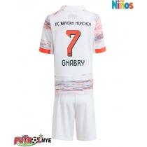 Camiseta Bayern Munich Serge Gnabry #7 Visitante Equipación para niños 2025-26 manga corta (+ pantalones cortos)